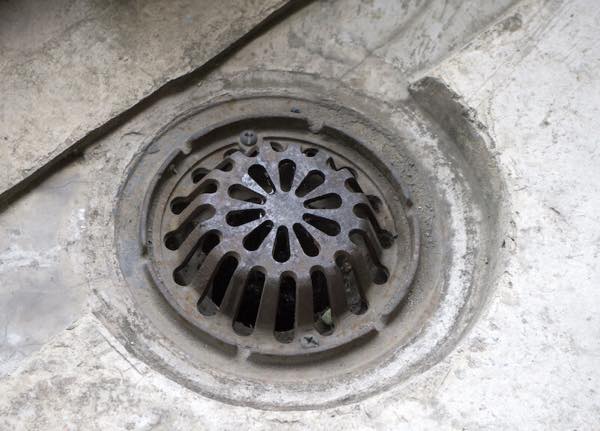 ベランダの排水口